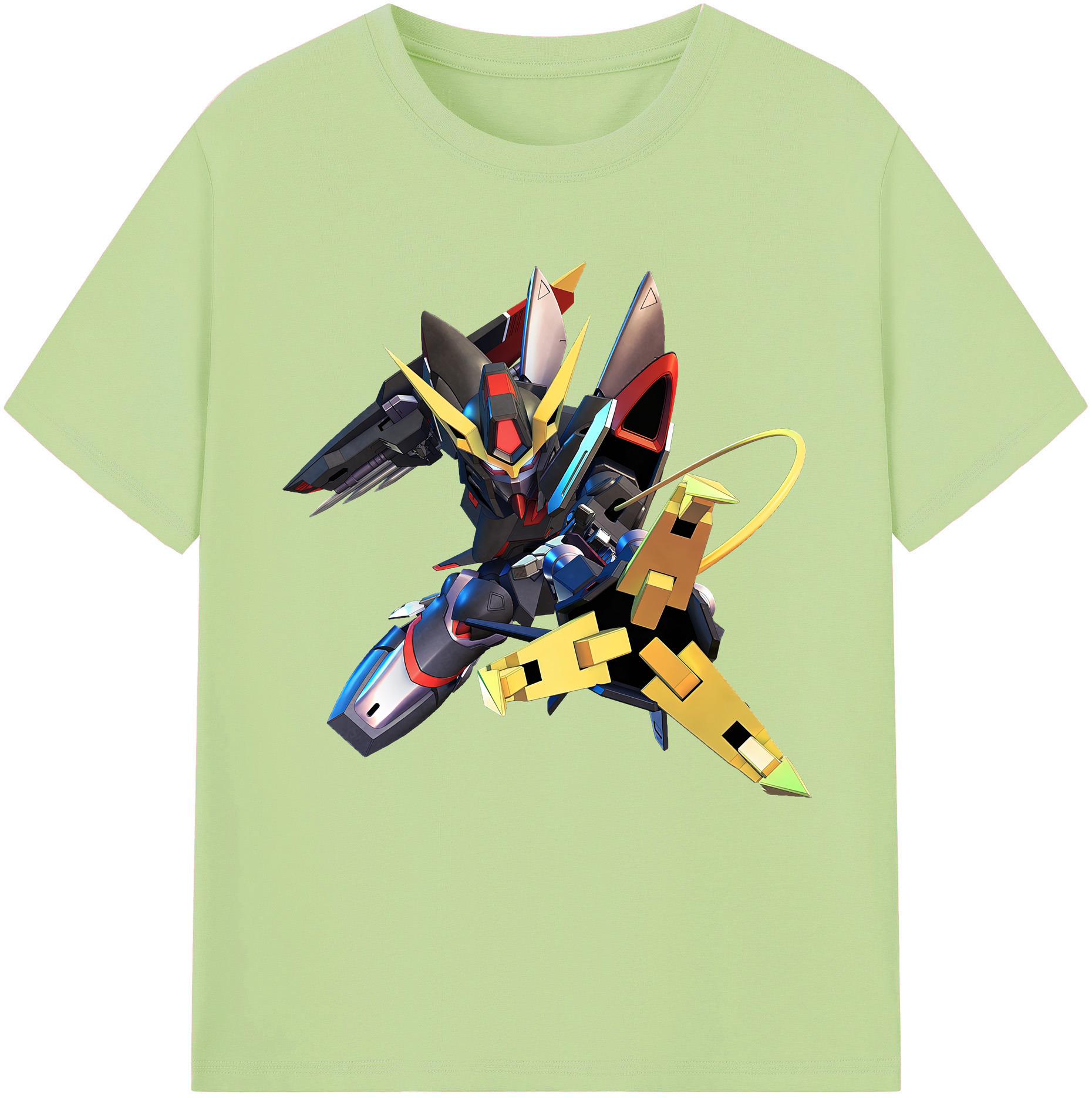 （画像用） 機動戦士ガンダム Mobile Suit Gundam 綿100％半袖Tシャツ（フロントプリント）